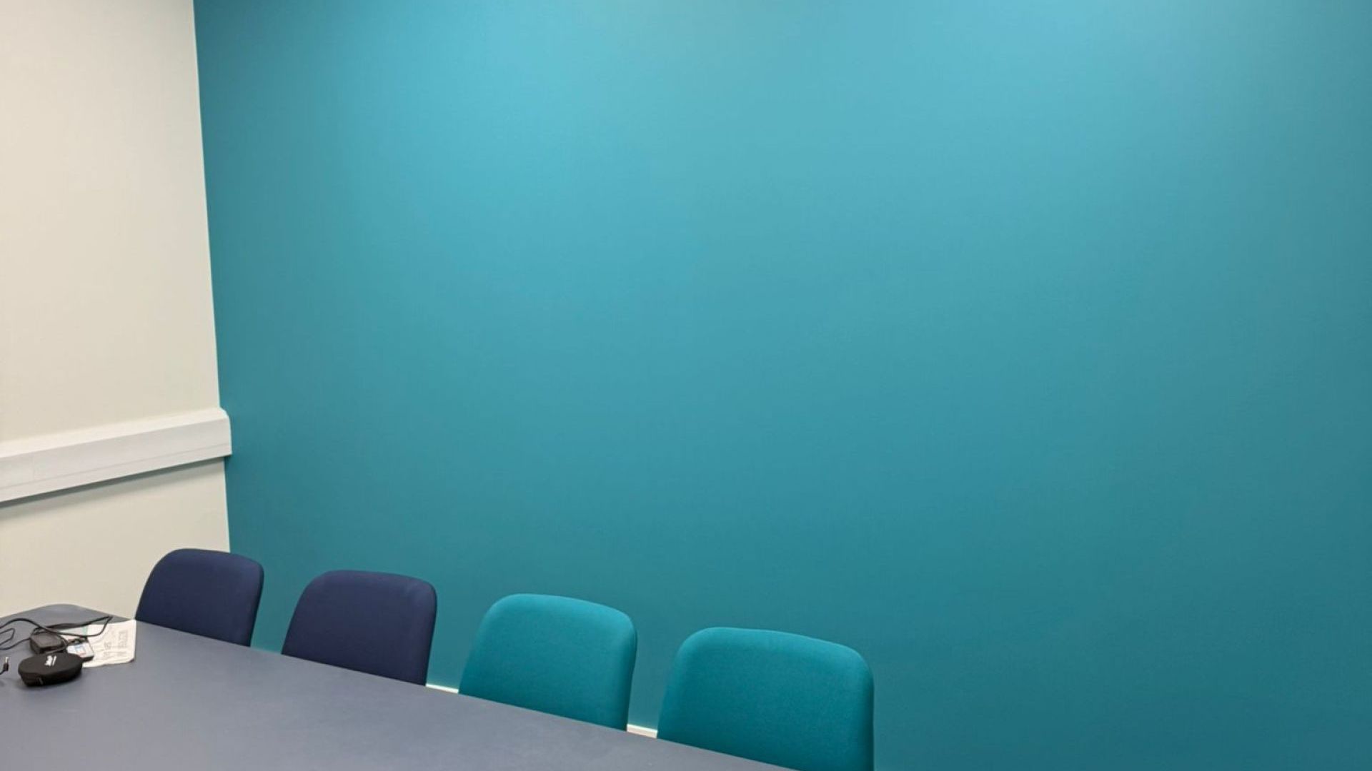 office one Teal painting decoration 