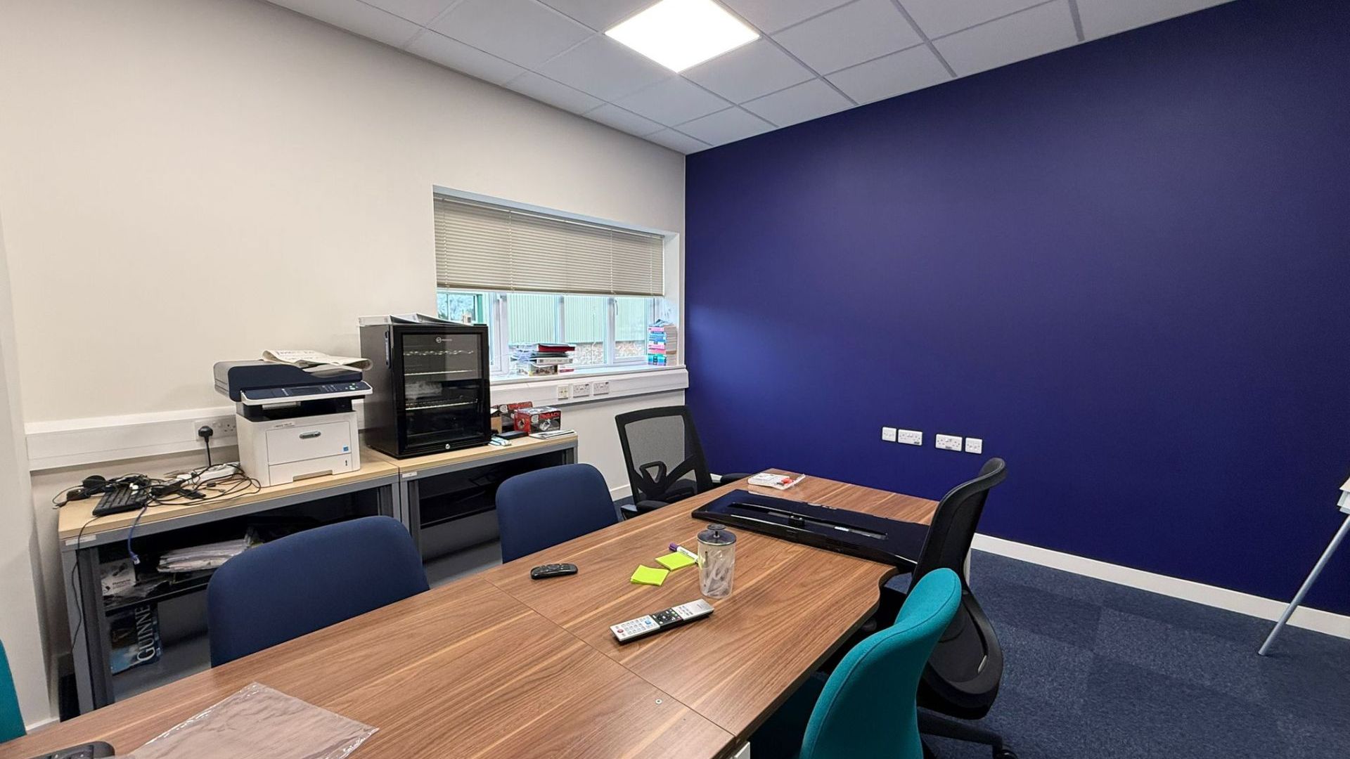 office two navy painting decoration 