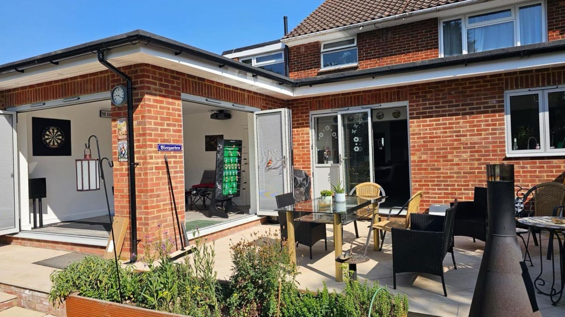 Extension Bi-Folding Doors