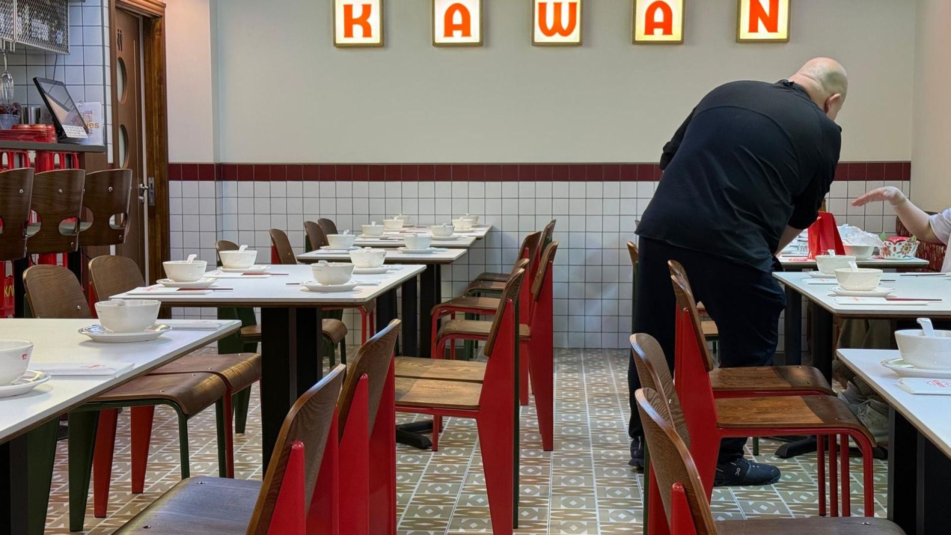 chinatown seating area kawan by uncle roger