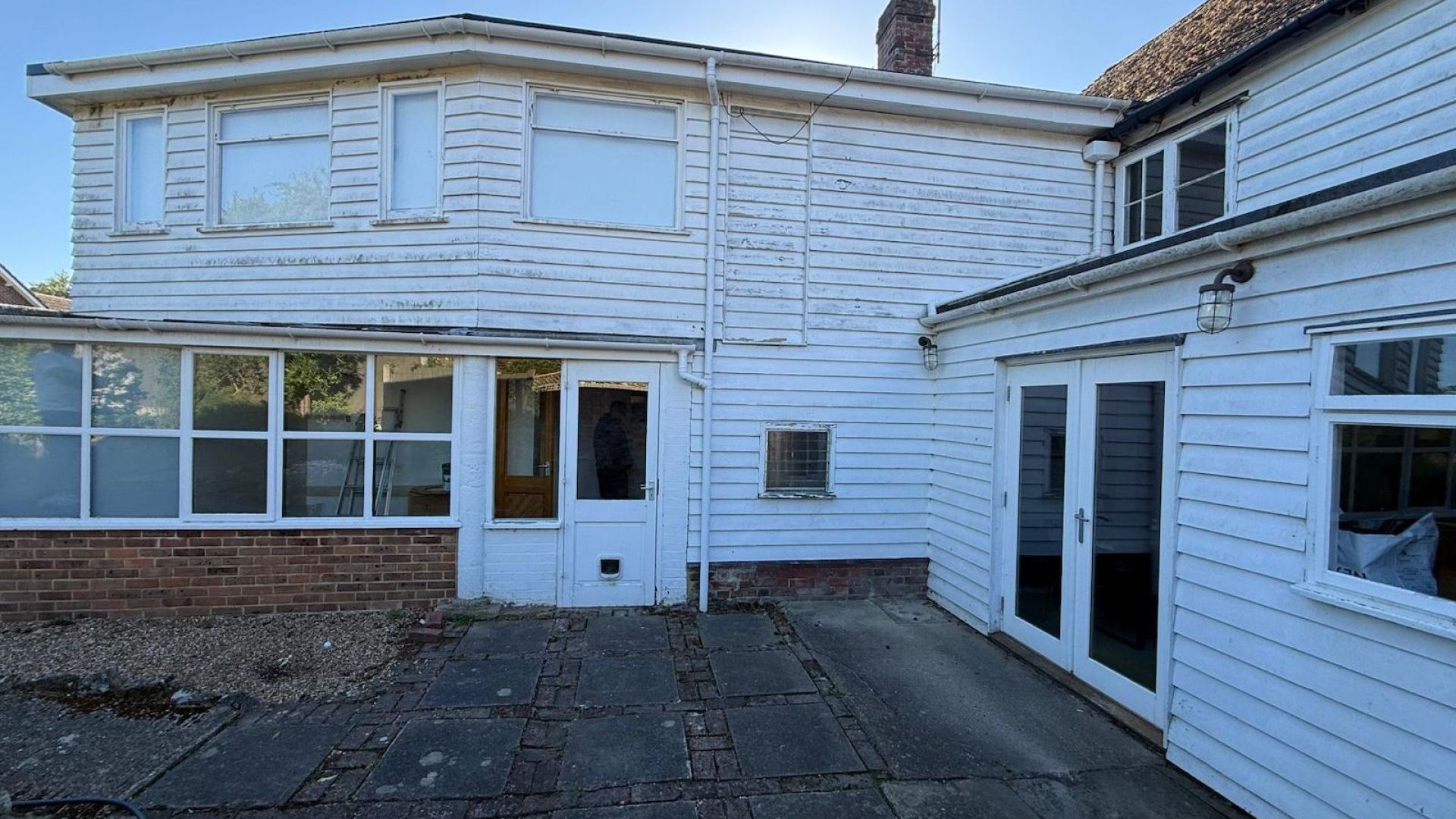 Rear side of Listed Property 