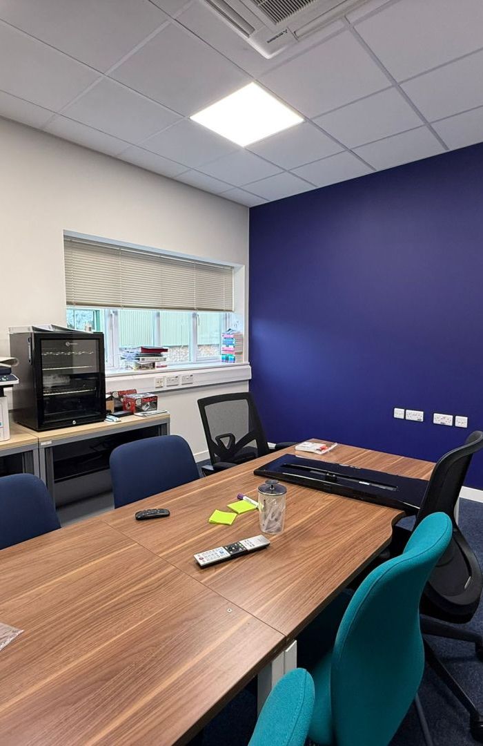 office two navy painting decoration 
