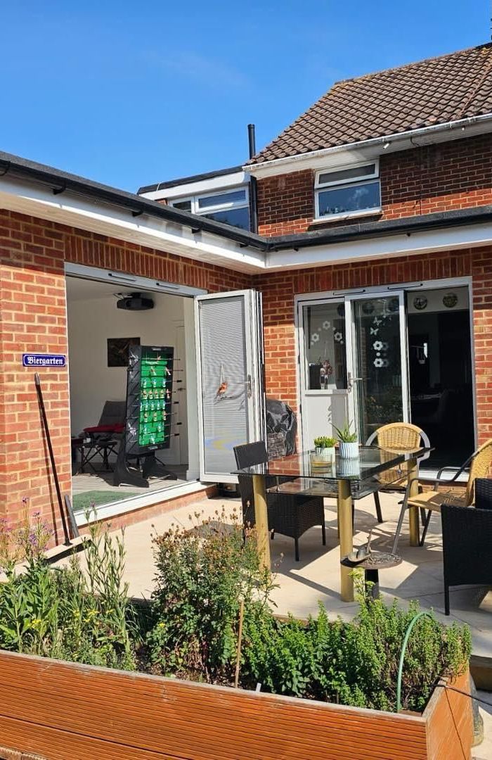 Extension Bi-Folding Doors