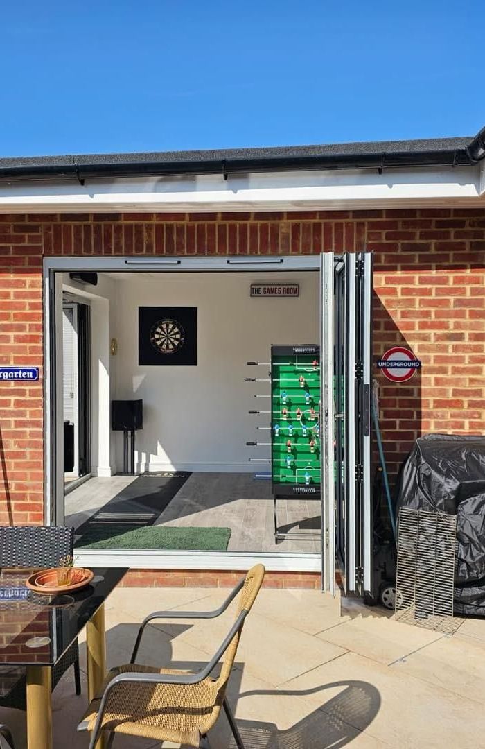 Extension Bi-Folding Doors 