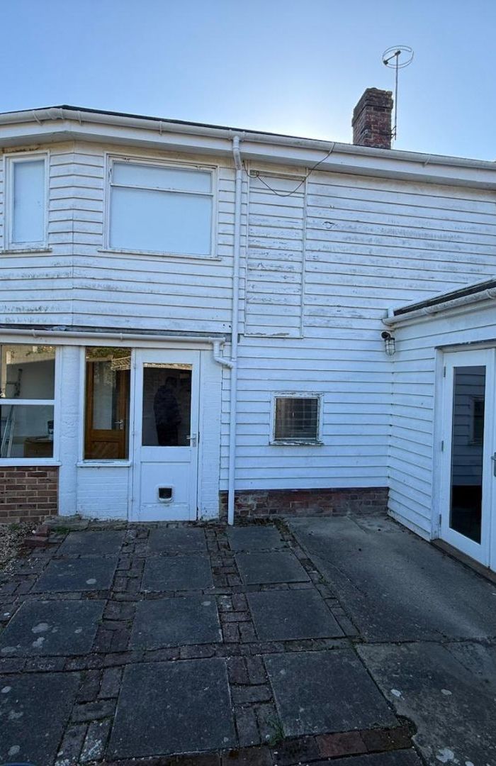 Rear side of Listed Property 