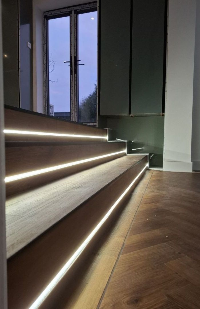 stairs led 
